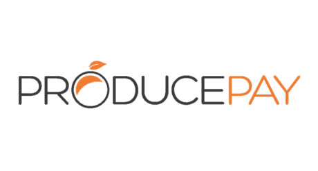 Produce Pay Logo in grey and orange